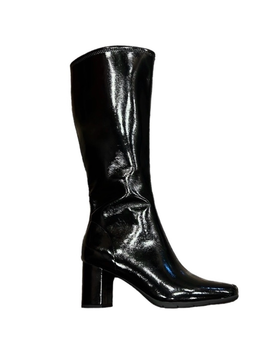 NWT- Black Aerosole Knee-Highs / Sexy High heel Boots / 11 / Micah / Pleather